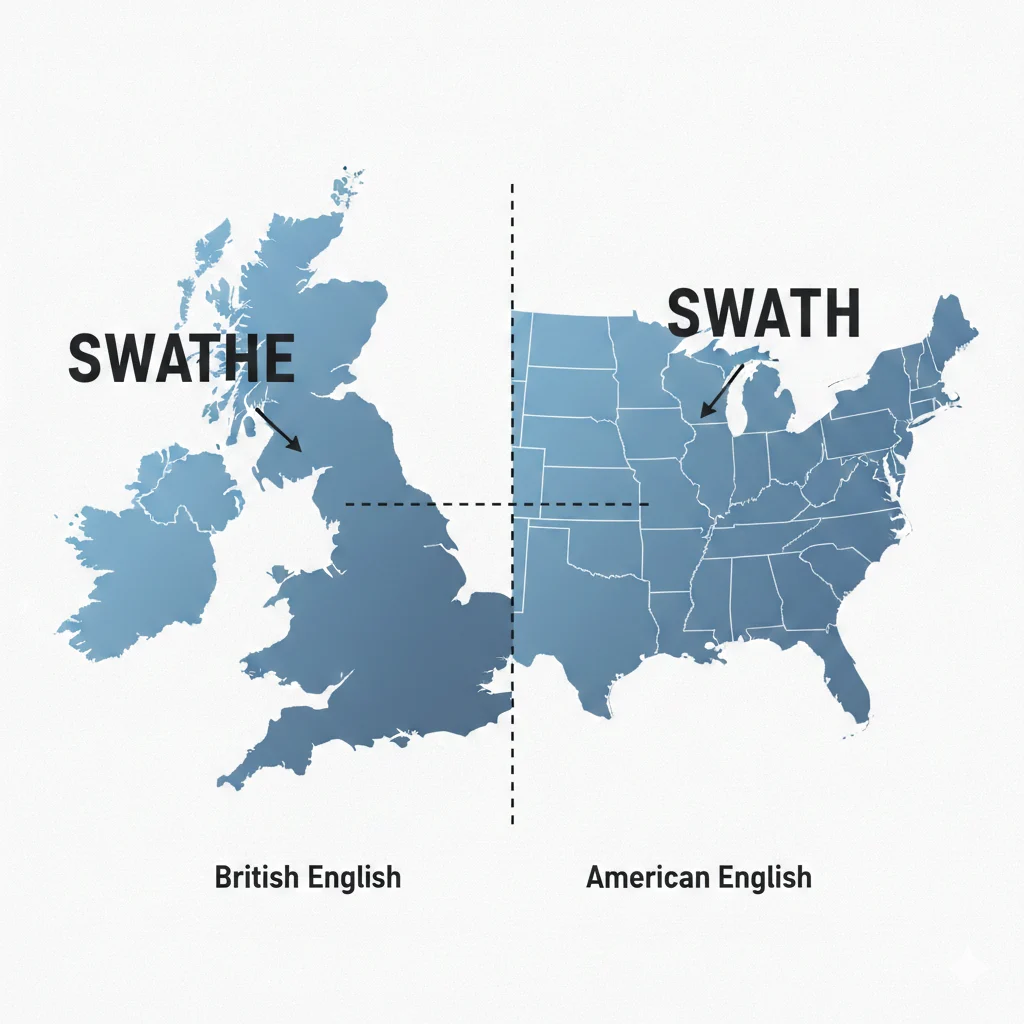 swath / swathe
