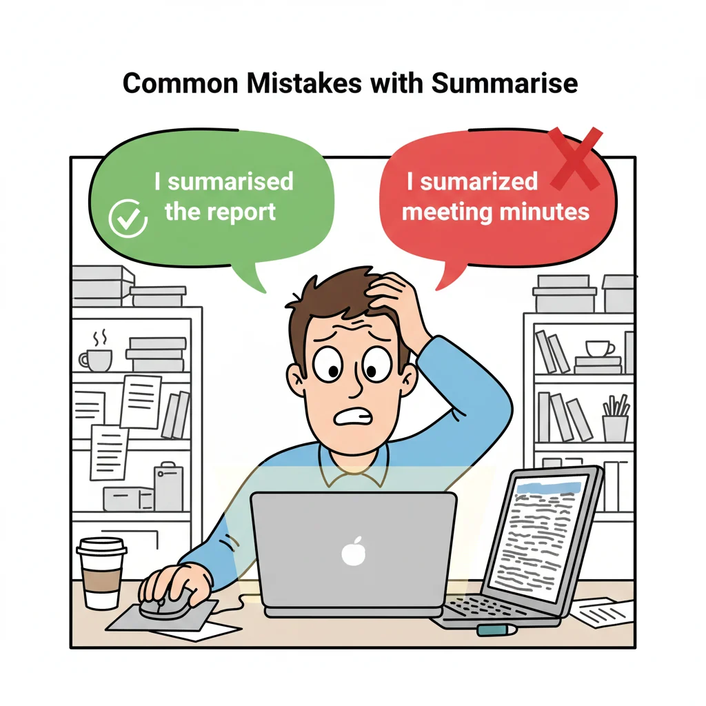 summarise / summarize