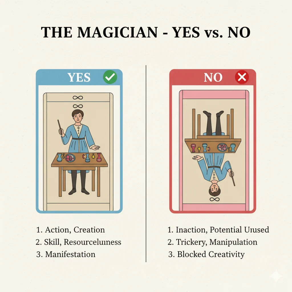 Magician Tarot Card Yes or No