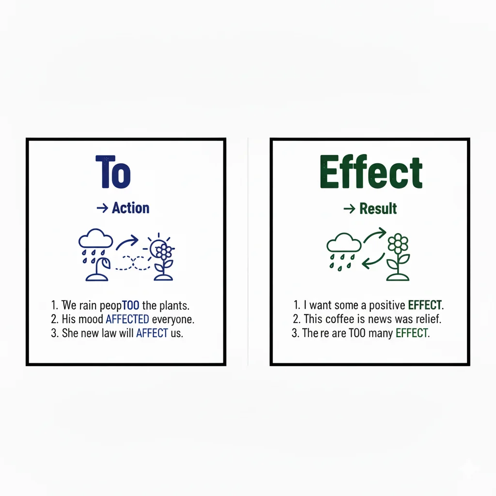 Effect vs Affect