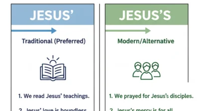 Jesus’ or Jesus’s