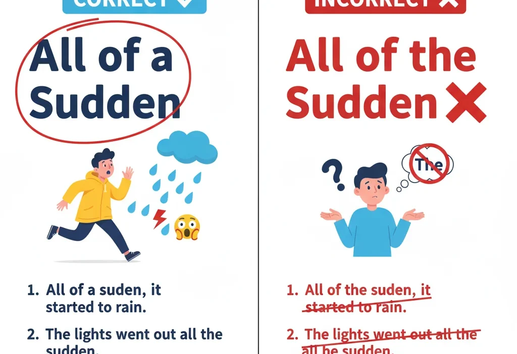 All of a Sudden / All of the Sudden