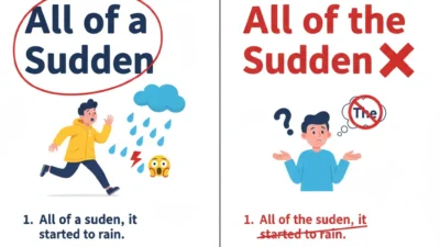 All of a Sudden / All of the Sudden