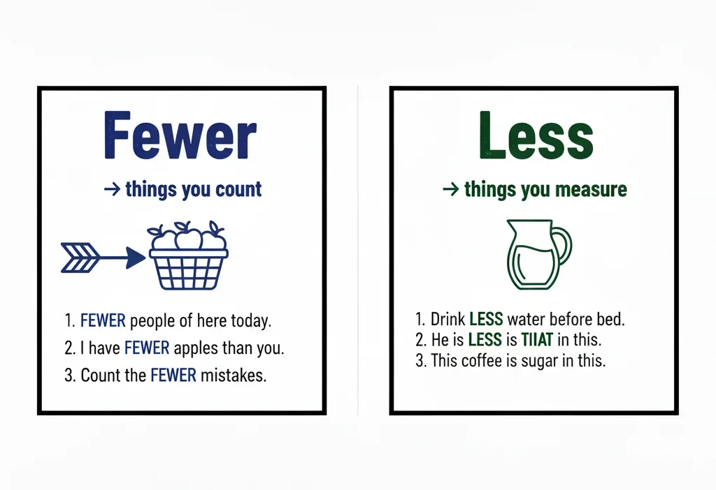 Fewer or Less