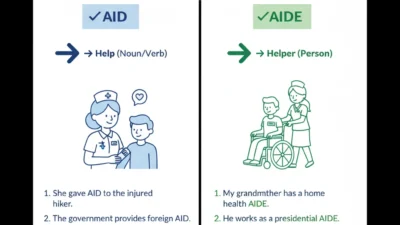 Aide vs Aid