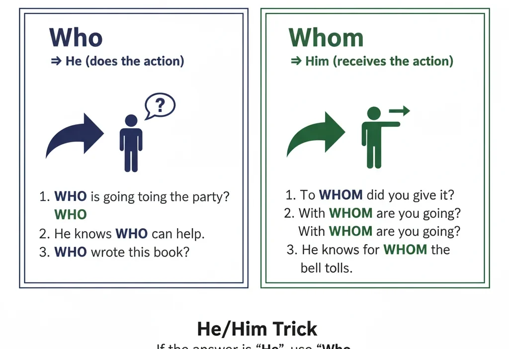 When to Use Whom or Who
