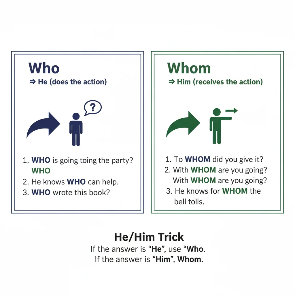 When to Use Whom or Who