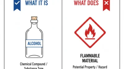 Flammable Materials or Alcohol