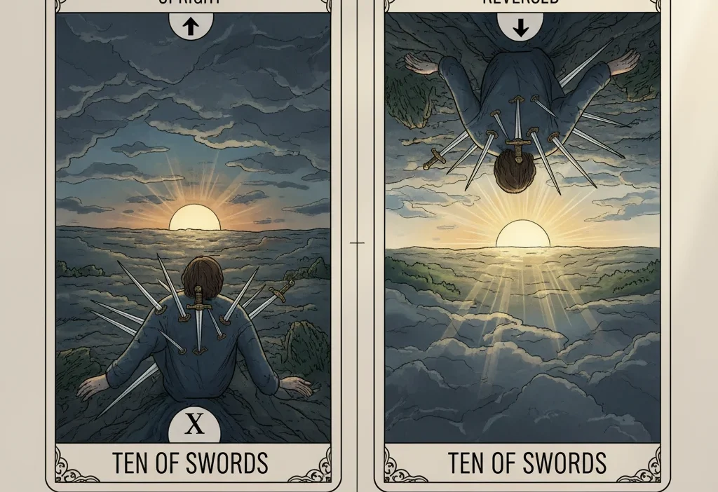 Ten of Swords Yes or No
