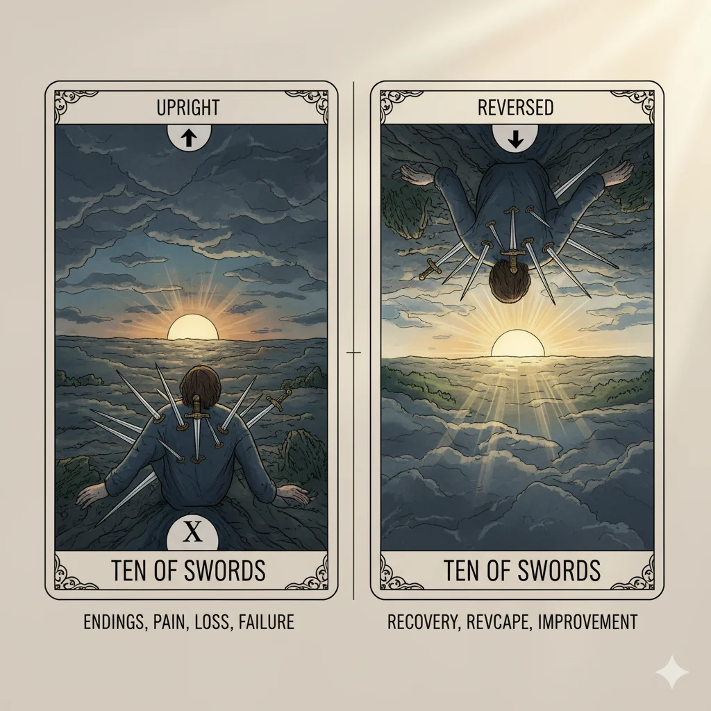 Ten of Swords Yes or No