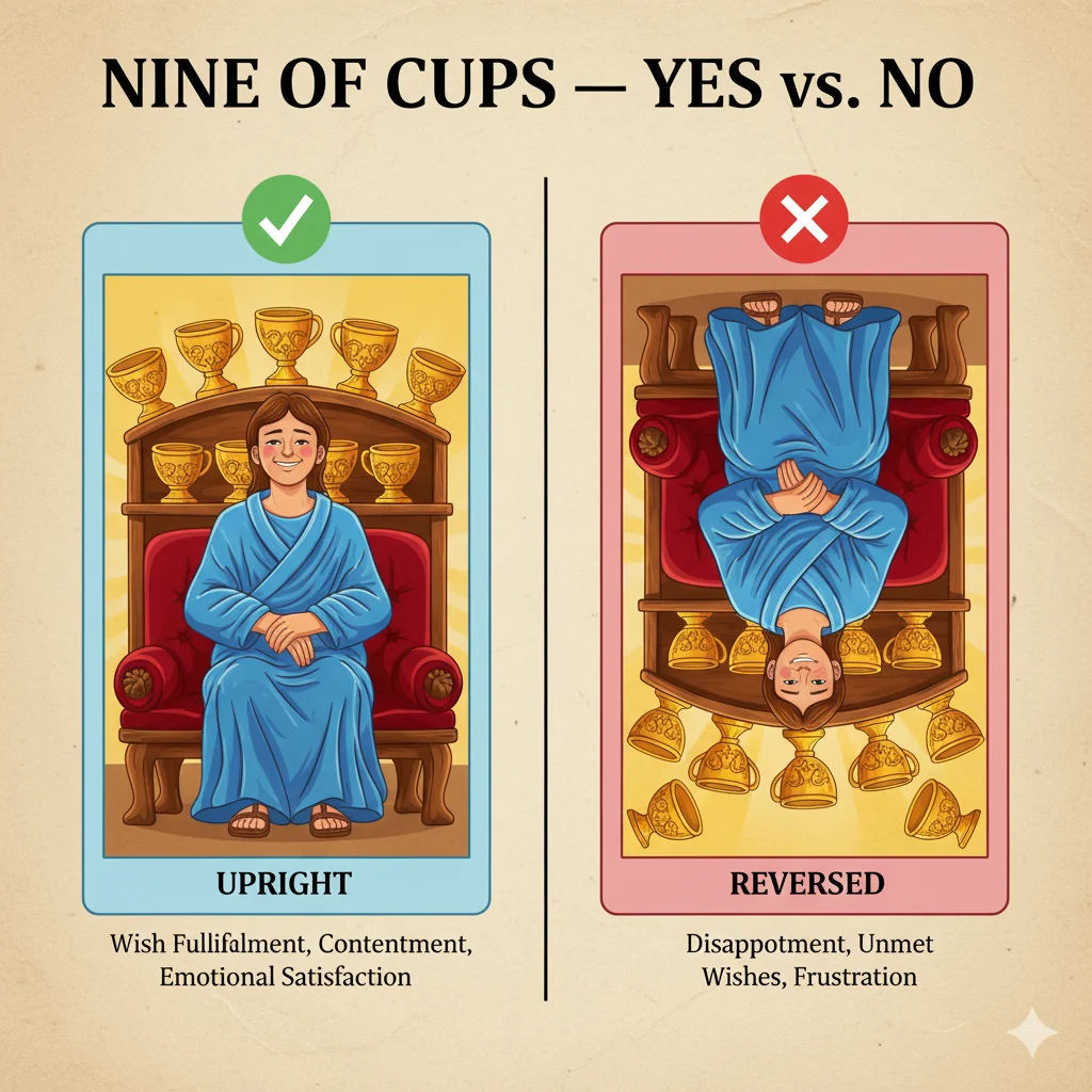 Nine of Cups Yes or No