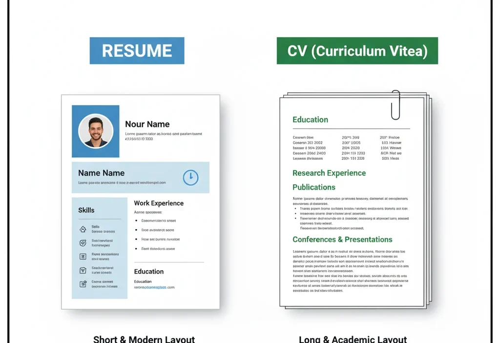 Resume vs CV