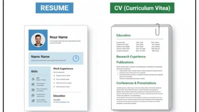 Resume vs CV