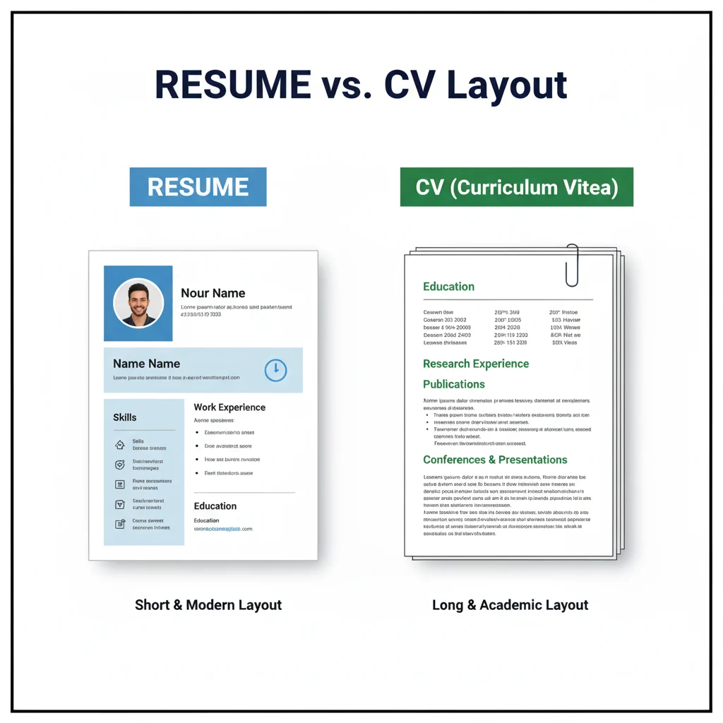 Resume vs CV