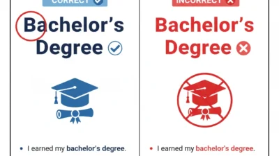 Bachelor’s Degree vs Bachelors Degree