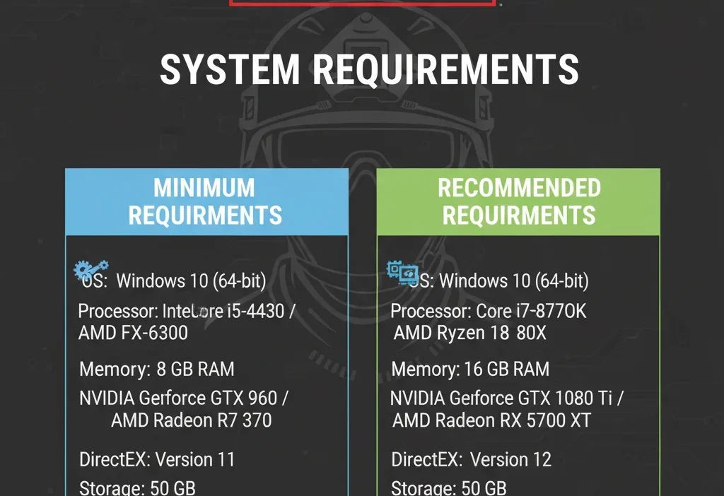 Ready or Not System Requirements