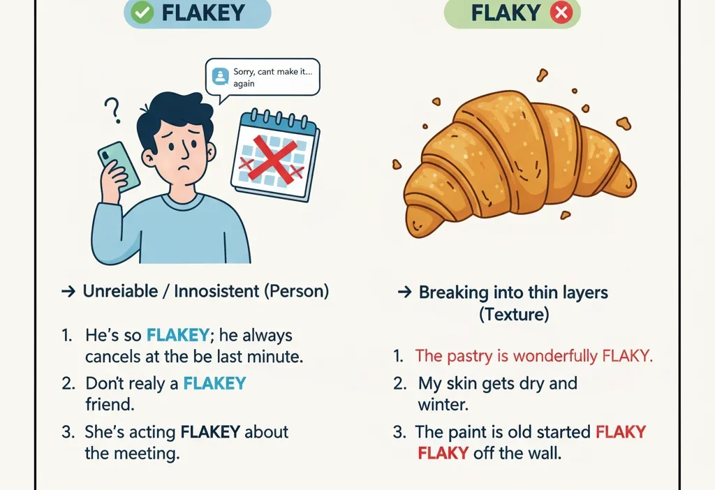 Flakey vs Flaky