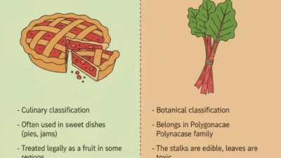 Rhubarb Fruit or Vegetable