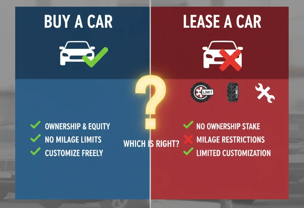 buy or lease a car