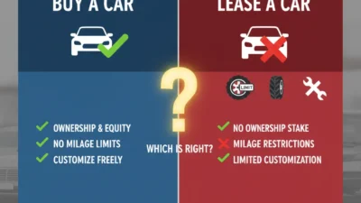 buy or lease a car