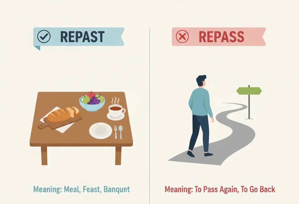 repast / repass