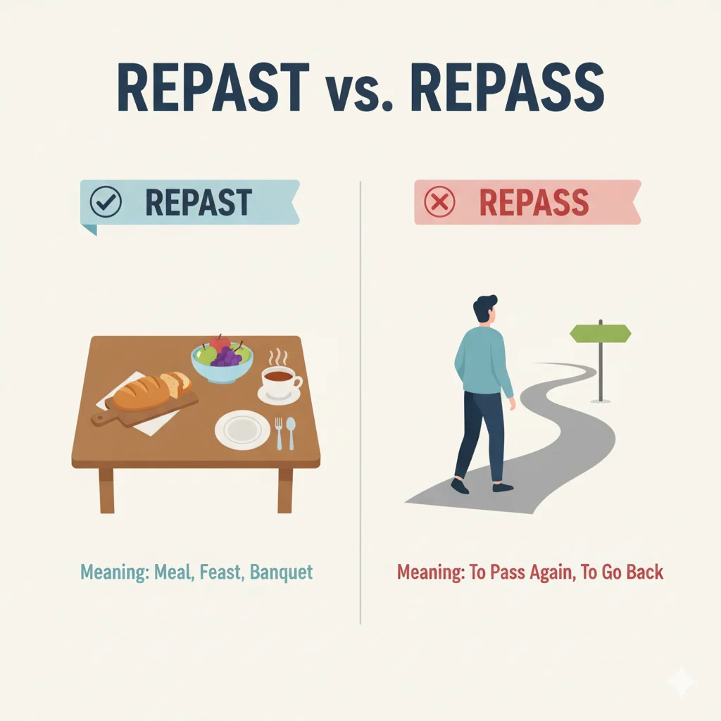 repast / repass
