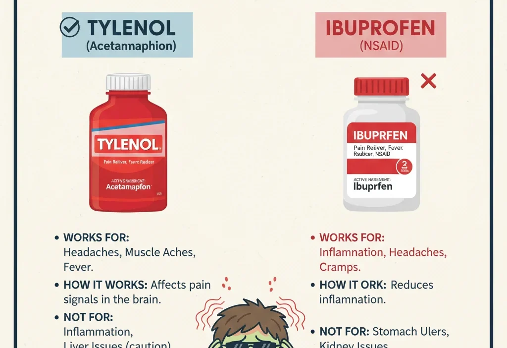 Tylenol or Ibuprofen for Hangover