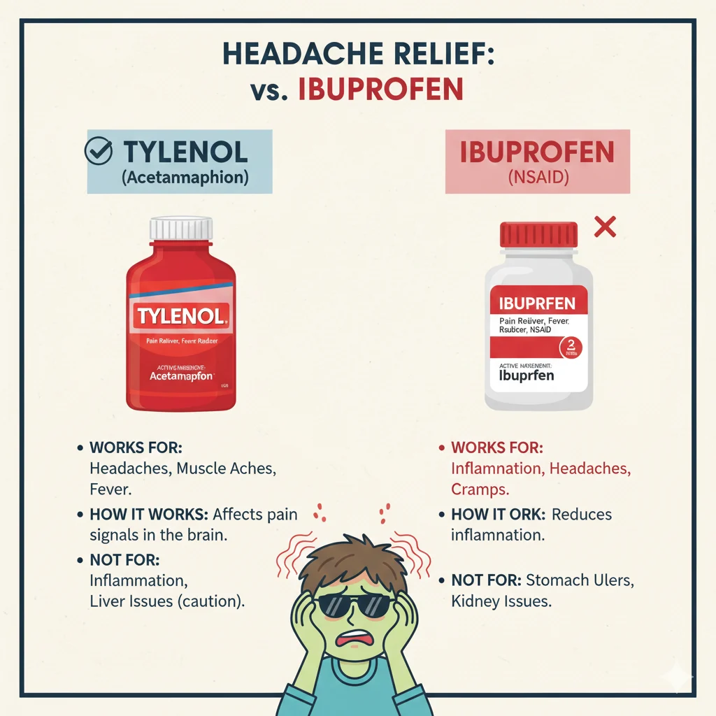Tylenol or Ibuprofen for Hangover