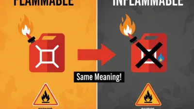 Flammable vs Inflammable