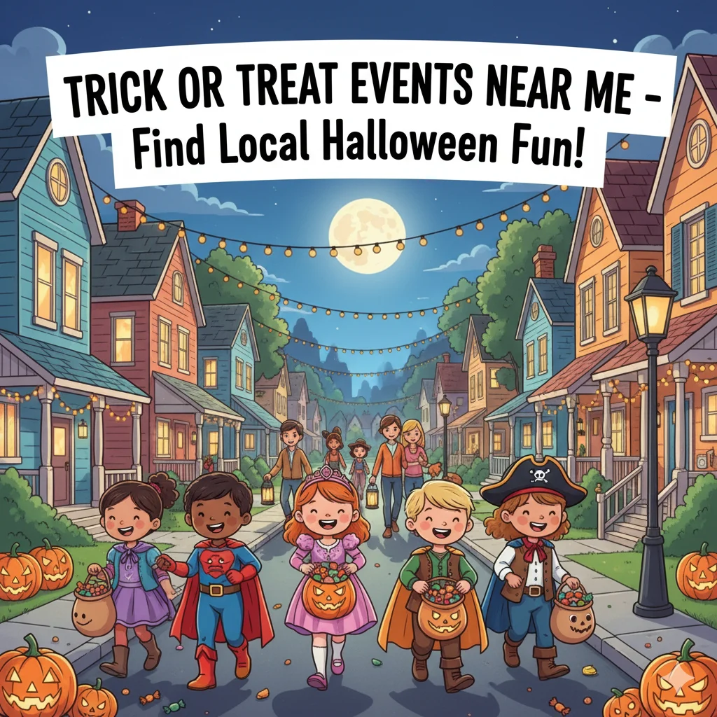 Trick or Treat Events Near Me