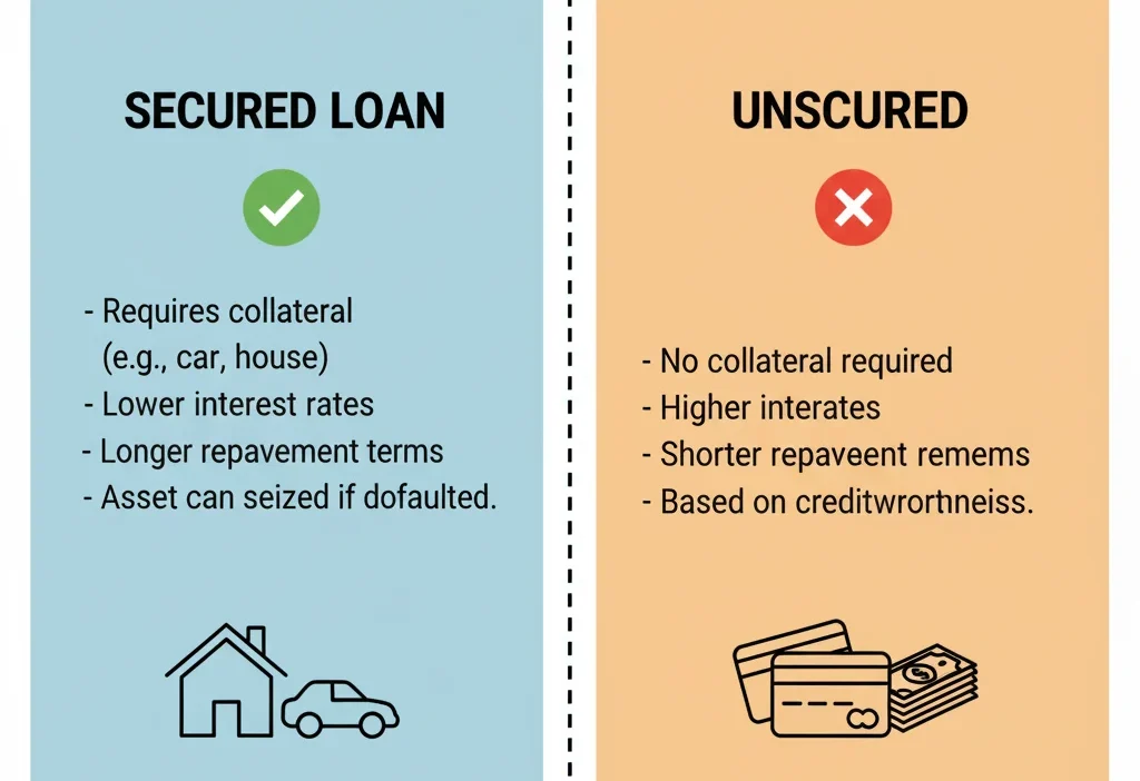loan secured / unsecured