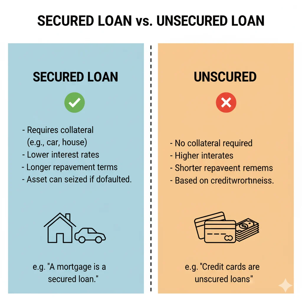 loan secured / unsecured