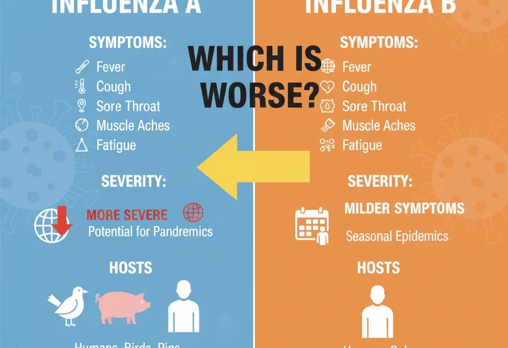 Flu A or B Worse