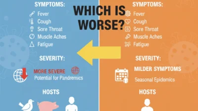 Flu A or B Worse