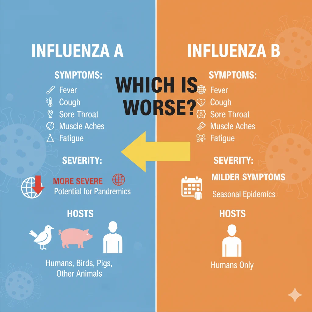 Flu A or B Worse