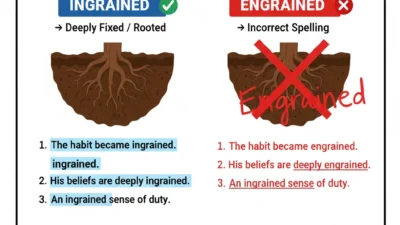 Ingrained vs Engrained