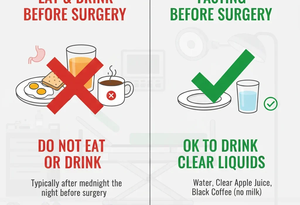 Surgery Eat or Drink Before