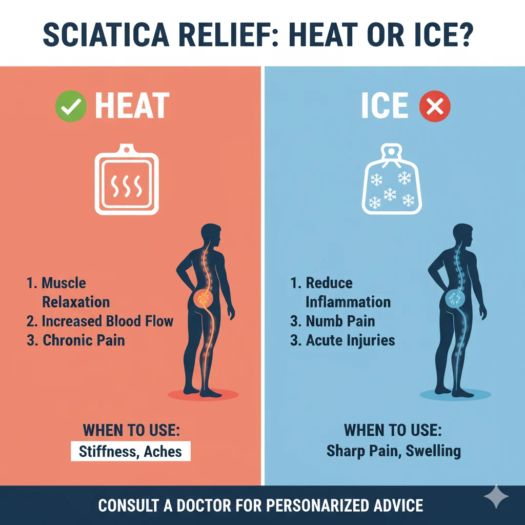 Heat or Ice for Sciatica