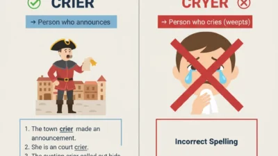 Crier vs Cryer