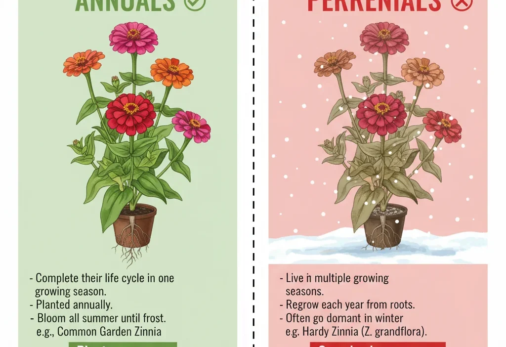 Zinnia Annual or Perennial