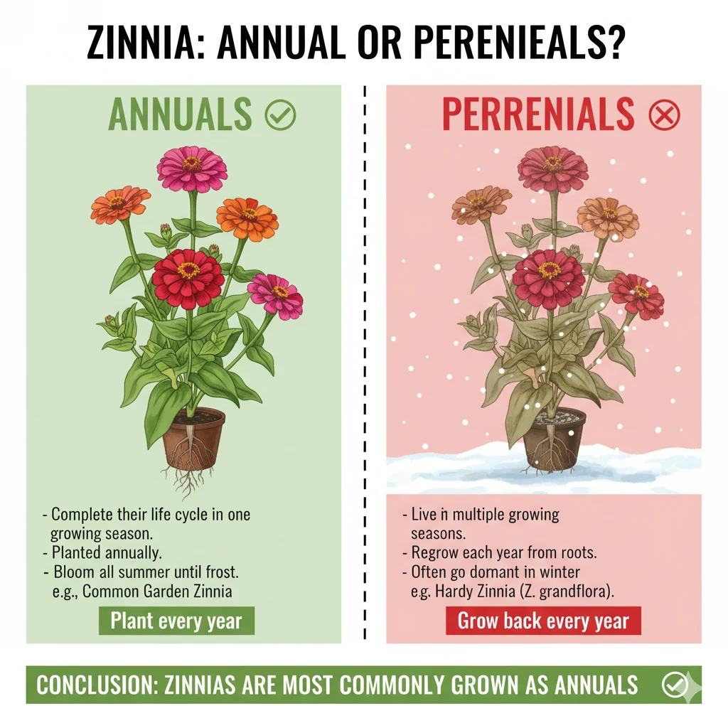 Zinnia Annual or Perennial