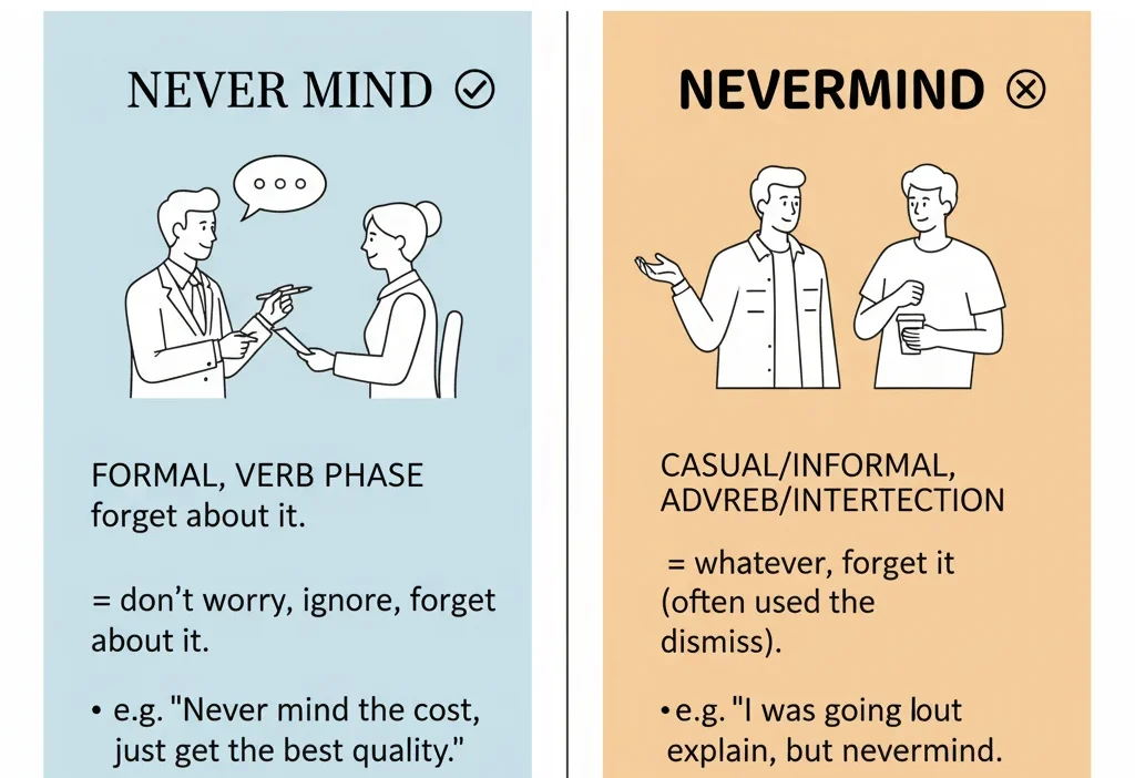 Nevermind / Never Mind