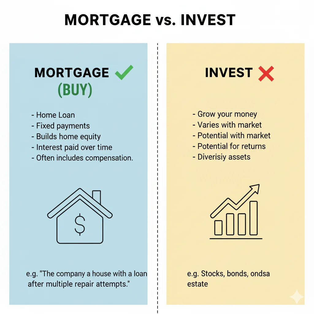 Mortgage / Invest