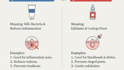 Benzoyl Peroxide or Salicylic Acid