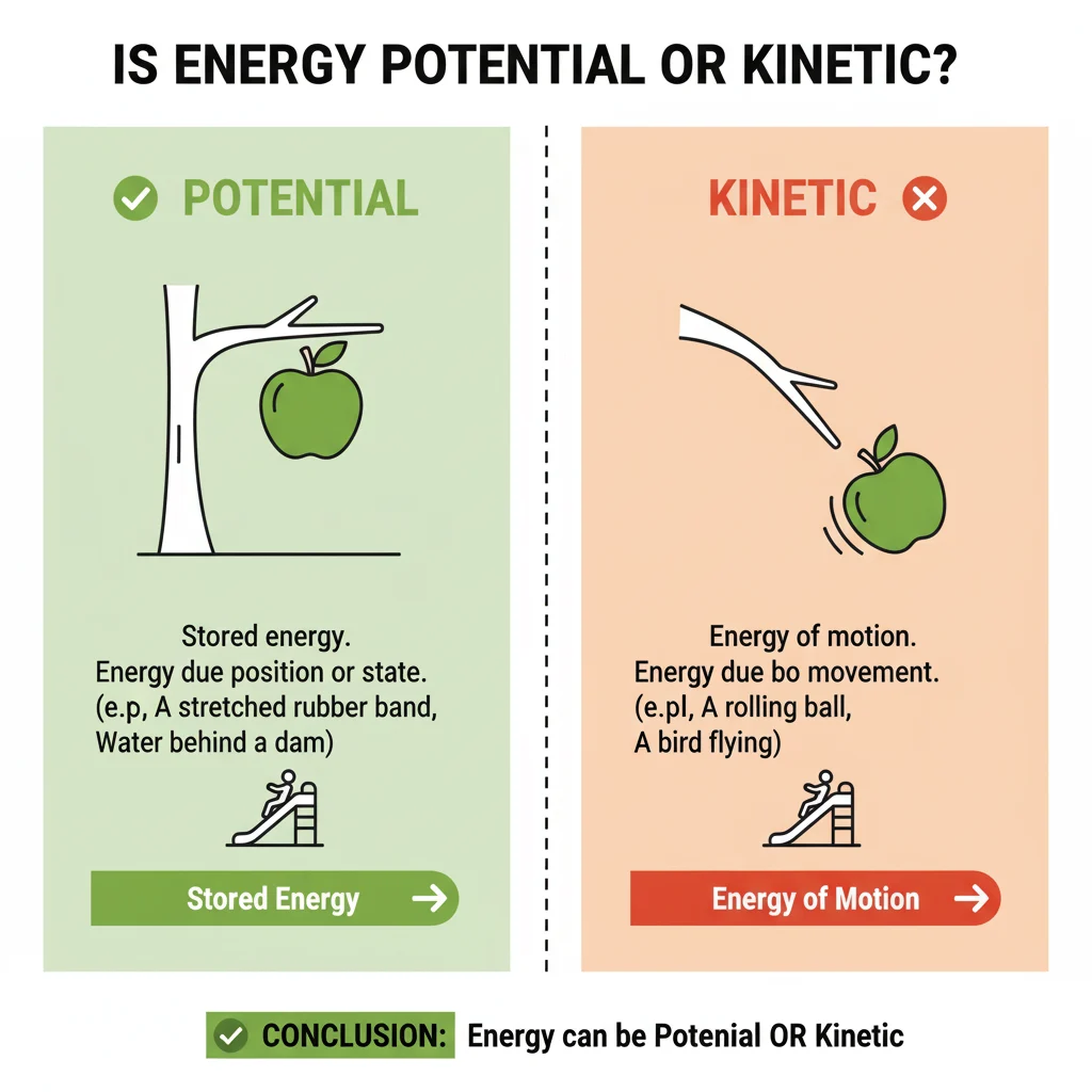 Is Energy Potential or Kinetic