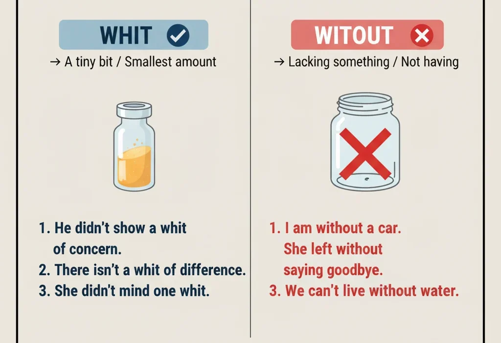 Whit vs Whitout