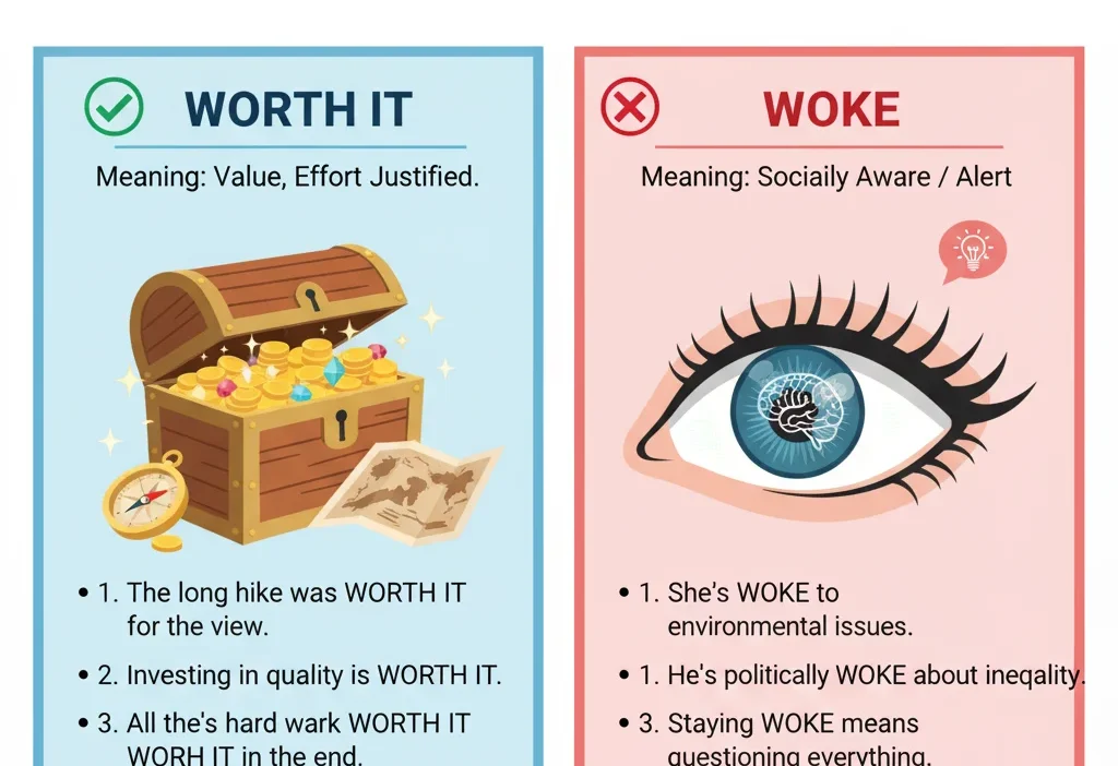 Worth It vs Woke