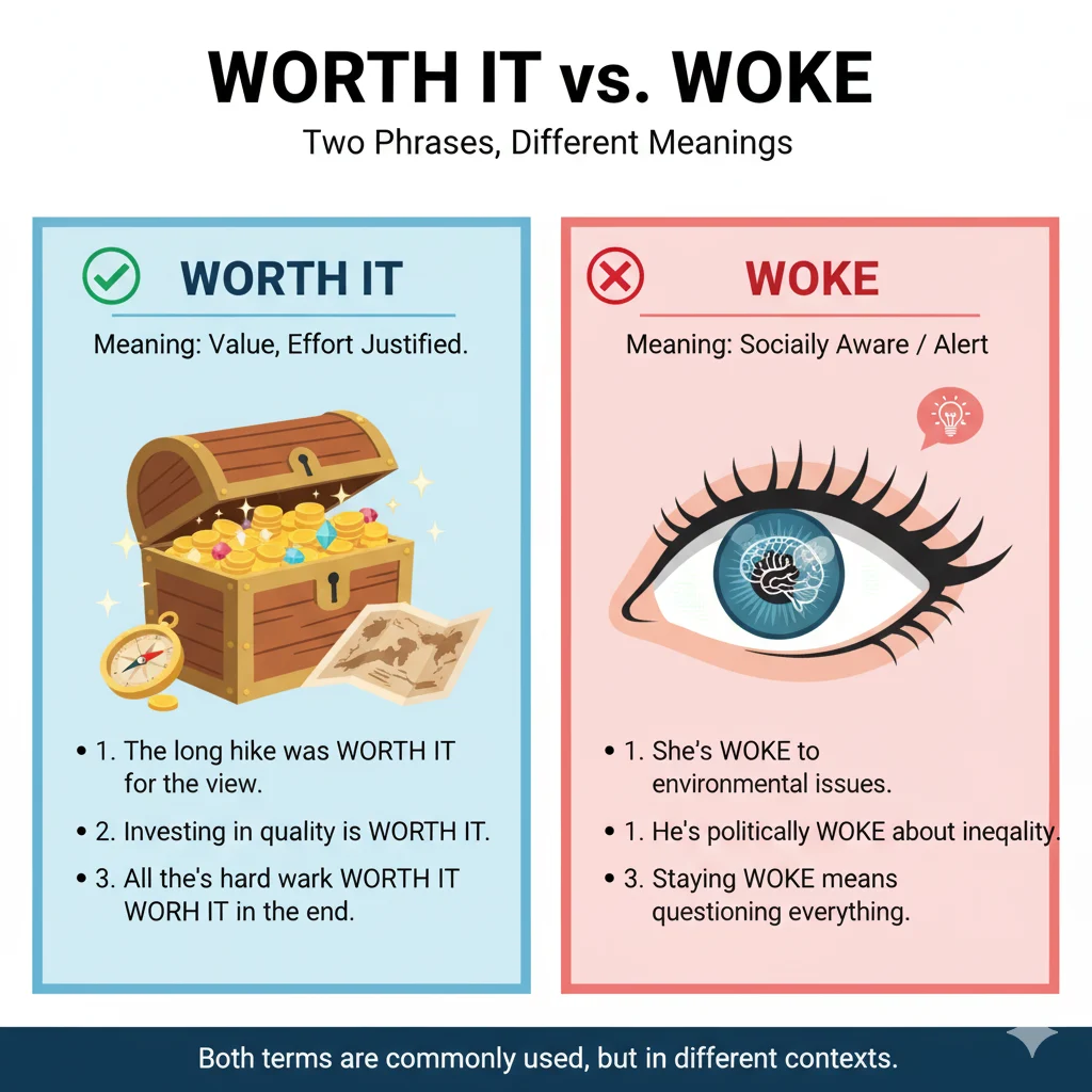 Worth It vs Woke