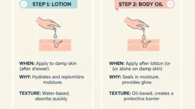 Lotion or Body Oil First