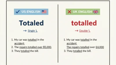 Totalled / Totaling / Totalling